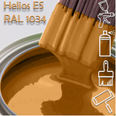 RAL 1034 глянцева 1К швидкосохнуча антикорозійна емаль Helios ES - 1л