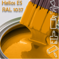 RAL 1037 глянцева 1К швидкосохнуча антикорозійна емаль Helios ES - 1л