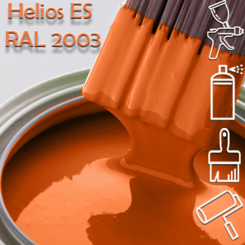 RAL 2003 глянцева 1К швидкосохнуча антикорозійна емаль Helios ES - 1л RAL 2003 глянцева 1К швидкосохнуча антикорозійна емаль Helios ES - 1л
