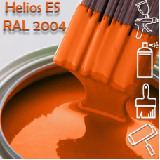 RAL 2004 глянцева 1К швидкосохнуча антикорозійна емаль Helios ES - 1л