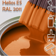 RAL 2011 глянцева 1К швидкосохнуча антикорозійна емаль Helios ES - 1л