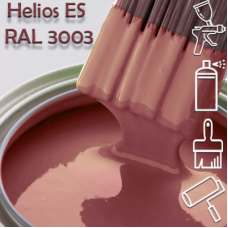 RAL 3003 глянцева 1К швидкосохнуча антикорозійна емаль Helios ES - 1л