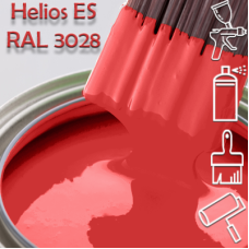 RAL 3028 глянцева 1К швидкосохнуча антикорозійна емаль Helios ES - 1л