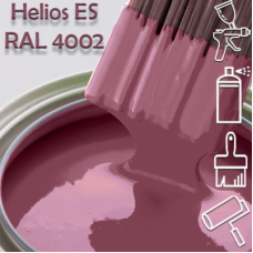 RAL 4002 глянцева 1К швидкосохнуча антикорозійна емаль Helios ES - 1л