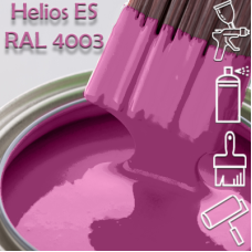 RAL 4003 глянцева 1К швидкосохнуча антикорозійна емаль Helios ES - 1л