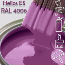 RAL 4006 глянцева 1К швидкосохнуча антикорозійна емаль Helios ES - 1л