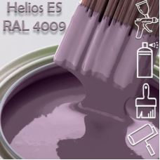 RAL 4009 глянцева 1К швидкосохнуча антикорозійна емаль Helios ES - 1л