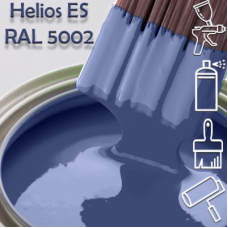 RAL 5002 глянцева 1К швидкосохнуча антикорозійна емаль Helios ES - 1л