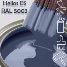 RAL 5003 глянцева 1К швидкосохнуча антикорозійна емаль Helios ES - 1л