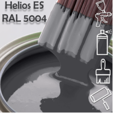 RAL 5004 глянцева 1К швидкосохнуча антикорозійна емаль Helios ES - 1л