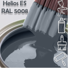 RAL 5008 глянцева 1К швидкосохнуча антикорозійна емаль Helios ES - 1л
