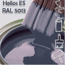 RAL 5013 глянцева 1К швидкосохнуча антикорозійна емаль Helios ES - 1л