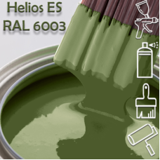 RAL 6003 глянцева 1К швидкосохнуча антикорозійна емаль Helios ES - 1л