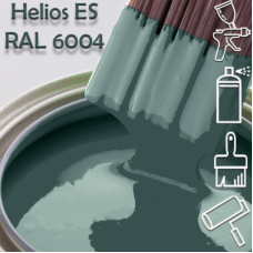 RAL 6004 глянцева 1К швидкосохнуча антикорозійна емаль Helios ES - 1л
