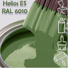 RAL 6010 глянцева 1К швидкосохнуча антикорозійна емаль Helios ES - 1л