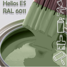 RAL 6011 глянцева 1К швидкосохнуча антикорозійна емаль Helios ES - 1л