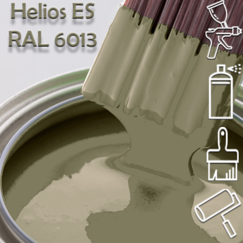 RAL 6013 глянцева 1К швидкосохнуча антикорозійна емаль Helios ES - 1л