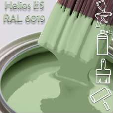 RAL 6019 глянцева 1К швидкосохнуча антикорозійна емаль Helios ES - 1л
