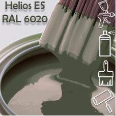 RAL 6020 глянцева 1К швидкосохнуча антикорозійна емаль Helios ES - 1л