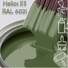 RAL 6021 глянцева 1К швидкосохнуча антикорозійна емаль Helios ES - 1л
