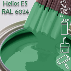RAL 6024 глянцева 1К швидкосохнуча антикорозійна емаль Helios ES - 1л