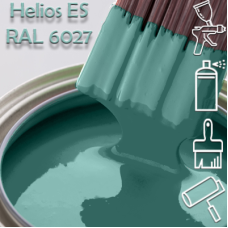 RAL 6027 глянцева 1К швидкосохнуча антикорозійна емаль Helios ES - 1л