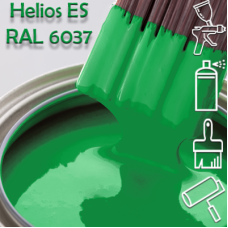 RAL 6037 глянцева 1К швидкосохнуча антикорозійна емаль Helios ES - 1л