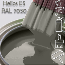 RAL 7030 глянцева 1К швидкосохнуча антикорозійна емаль Helios ES - 1л