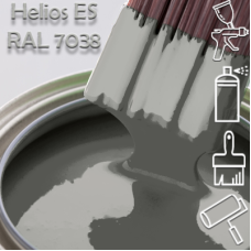 RAL 7038 глянцева 1К швидкосохнуча антикорозійна емаль Helios ES - 1л