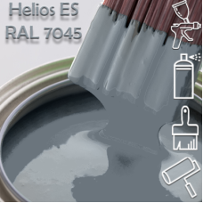 RAL 7045 глянцева 1К швидкосохнуча антикорозійна емаль Helios ES - 1л