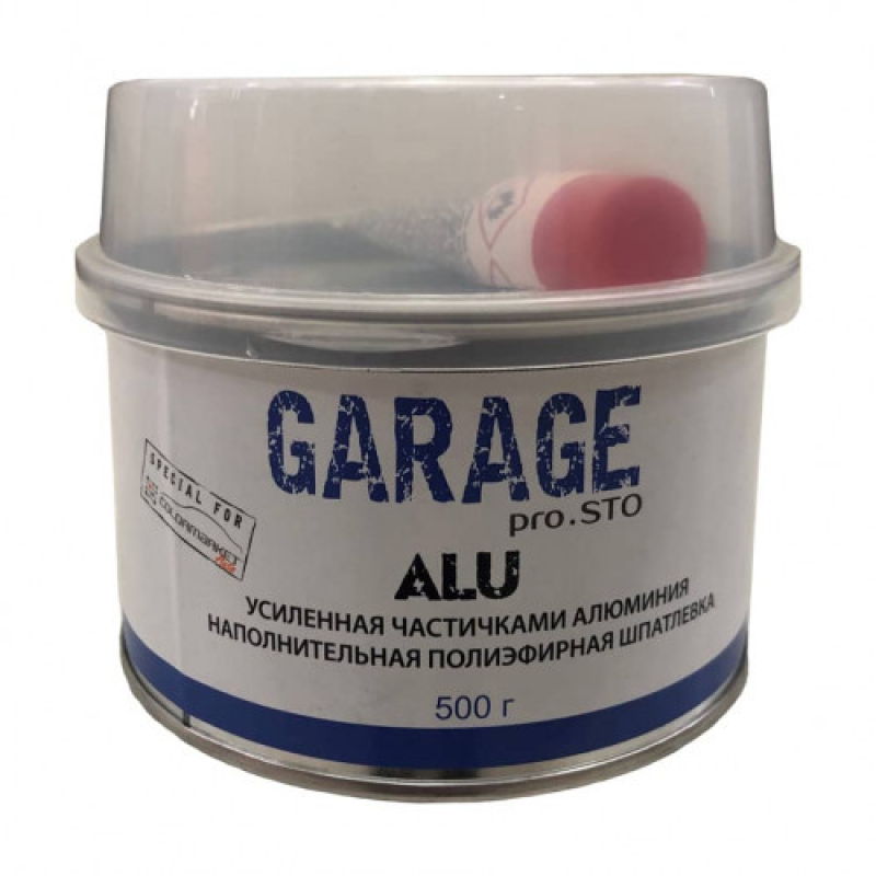 Поліефірна шпаклівка посилена аллюминием GARAGE ALU (0.5kg) Поліефірна шпаклівка посилена аллюминием GARAGE ALU (0.5kg)