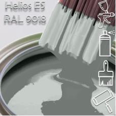 RAL 9018 глянцева 1К швидкосохнуча антикорозійна емаль Helios ES - 1л