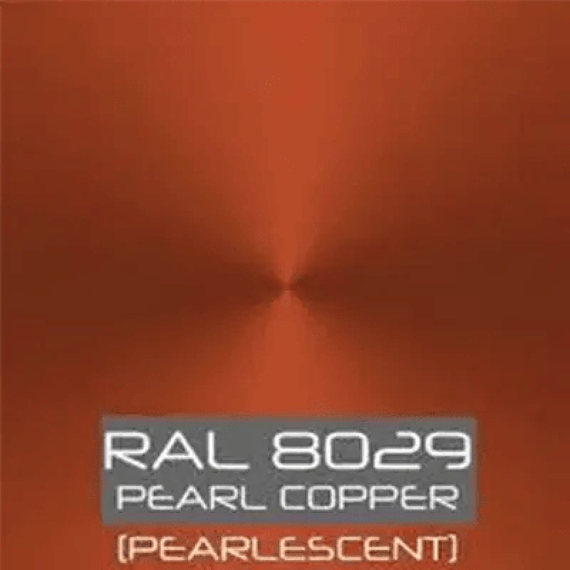 RAL 8029 (металік) шовковисто матова, 1 компонентна високоеластична поліуретанова емаль HELIOS PU - 1кг