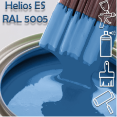 RAL 5005 глянцева 1К швидкосохнуча антикорозійна емаль Helios ES - 1л