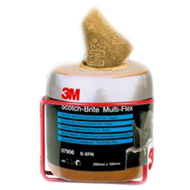 Аркуші скотч-брайт у рулоні 3M Scotch-Brite CF-SR, Extra Fine, МІДНИЙ, 115х150мм - 35 аркушів Аркуші скотч-брайт у рулоні 3M Scotch-Brite CF-SR, Extra Fine, МІДНИЙ, 115х150мм - 35 аркушів