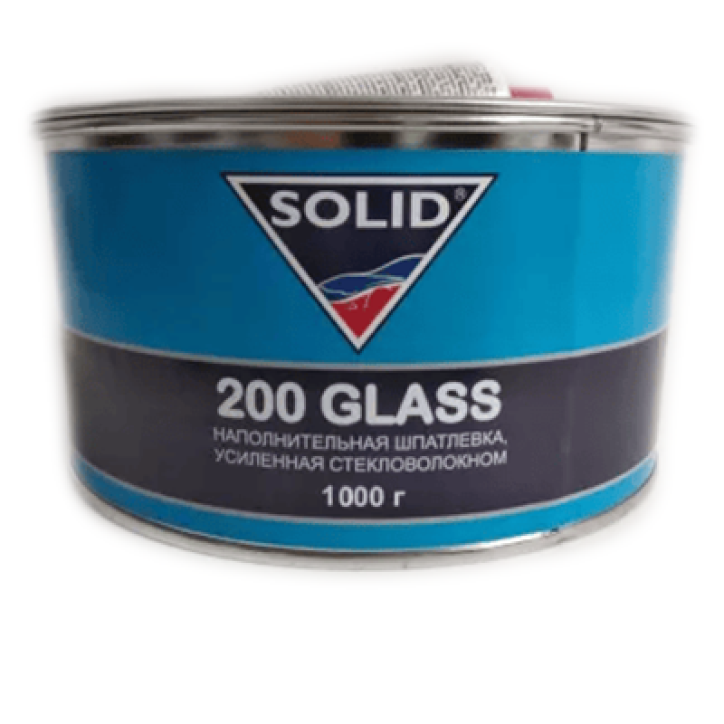 Наповнювальна шпаклівка зі скловолокном Solid 200 GLASS - 1кг