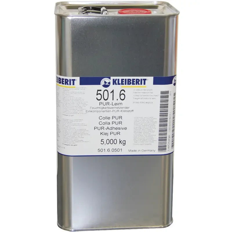 Довго висихаючий поліуретановий вологостійкий клей D4 Kleiberit PUR 501.6 - 5кг Довго висихаючий поліуретановий вологостійкий клей D4 Kleiberit PUR 501.6 - 5кг