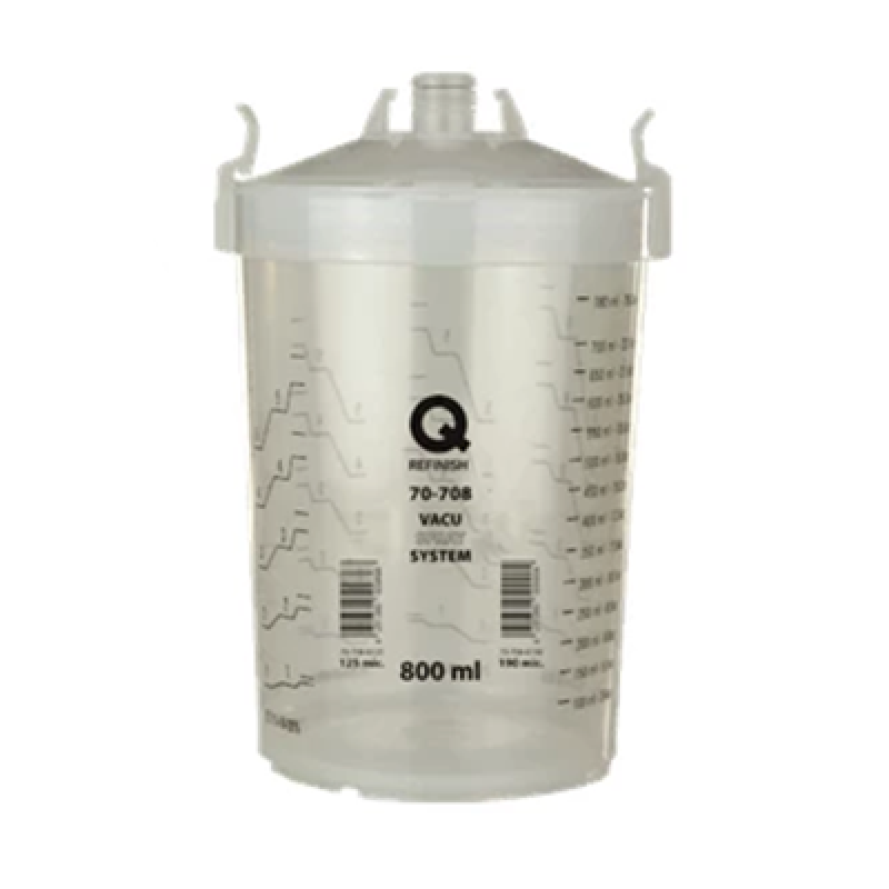 Вакуумна система підготовки фарби Q-Refinish PPS1, 125мк, 0.8л - 25шт. Вакуумна система підготовки фарби Q-Refinish PPS1, 125мк, 0.8л - 25шт.