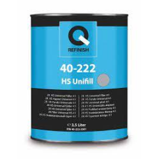 Універсальний акриловий грунт-наповнювач, праймер Q-REFINISH 40-222, 2K HS UNIFILL 4:1 - 3.5л. БІЛИЙ