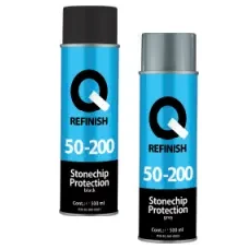 Антигравійне покриття Q-REFINISH 50-200 аерозоль (сірий) – 500 мл.