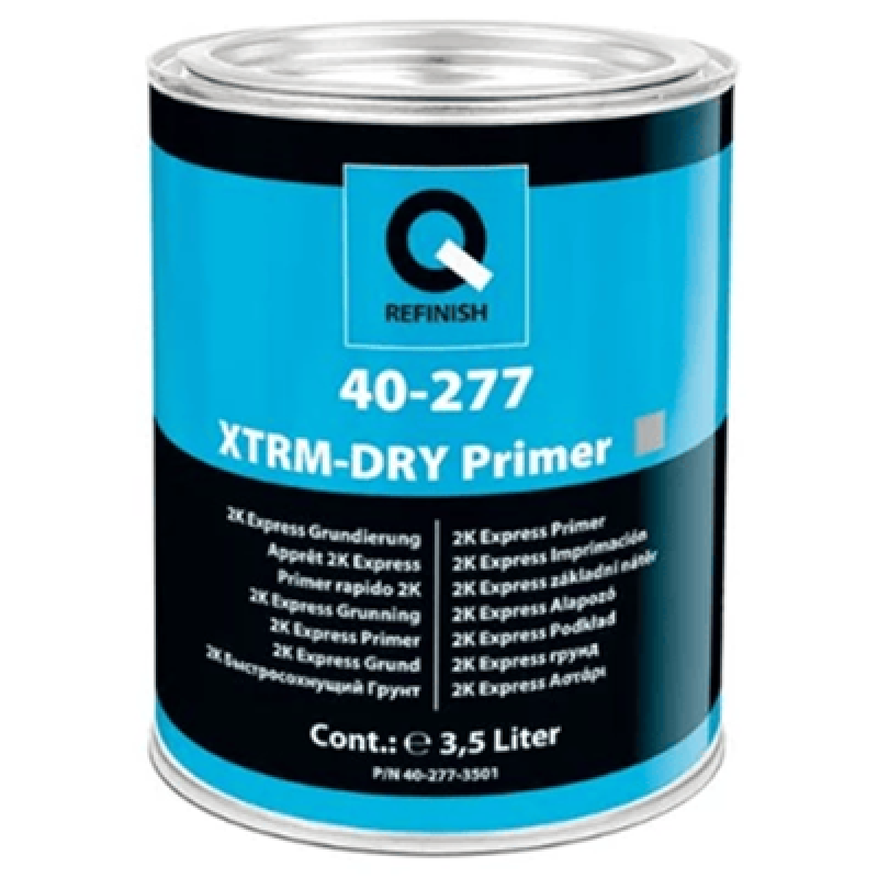 Швидкосохнучий антикорозійний праймер Q-REFINISH 40-277 XTRM-DRY (БІЛИЙ) - 3.5л Швидкосохнучий антикорозійний праймер Q-REFINISH 40-277 XTRM-DRY (БІЛИЙ) - 3.5л