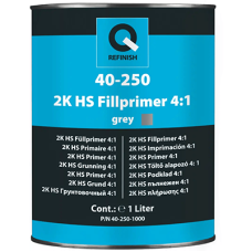 2К антикорозійний наповнювальний грунт Q-REFINISH HS FILLER 4:1 (СІРИЙ) - 1л