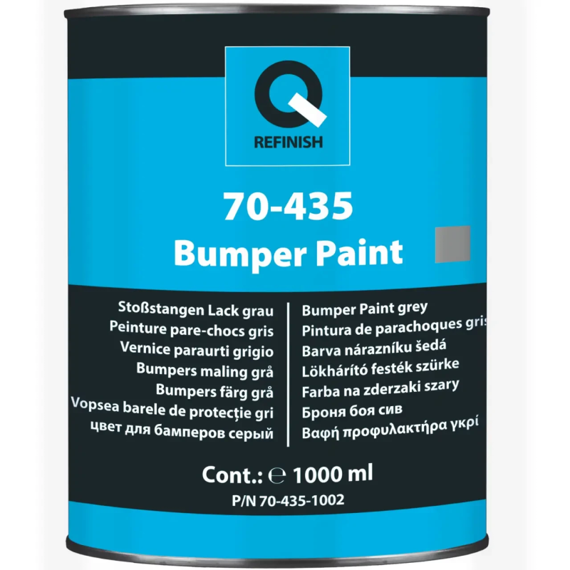Структурна сіра фарба для пластику Q-REFINISH 70-435 - 1л Структурна сіра фарба для пластику Q-REFINISH 70-435 - 1л