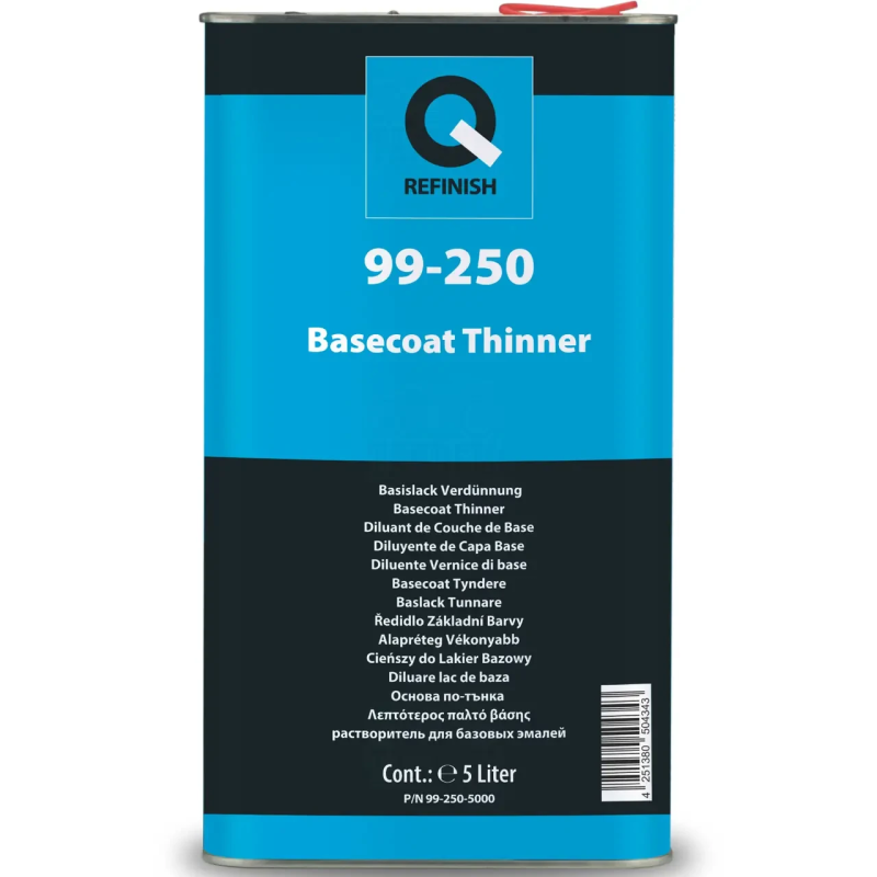Розріджувач для базової фарби NORMAL, Q-REFINISH 99-250 - 5л. Розріджувач для базової фарби NORMAL, Q-REFINISH 99-250 - 5л.