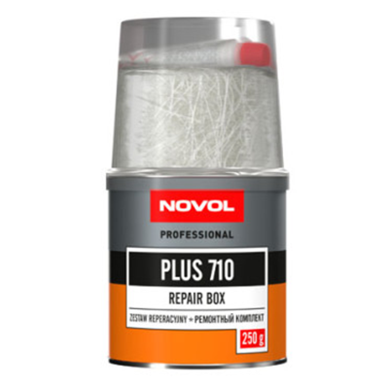 Поліефірний ремонтний комплект Novol 710 REPAIR BOX PLUS - 0.25 кг Поліефірний ремонтний комплект Novol 710 REPAIR BOX PLUS - 0.25 кг