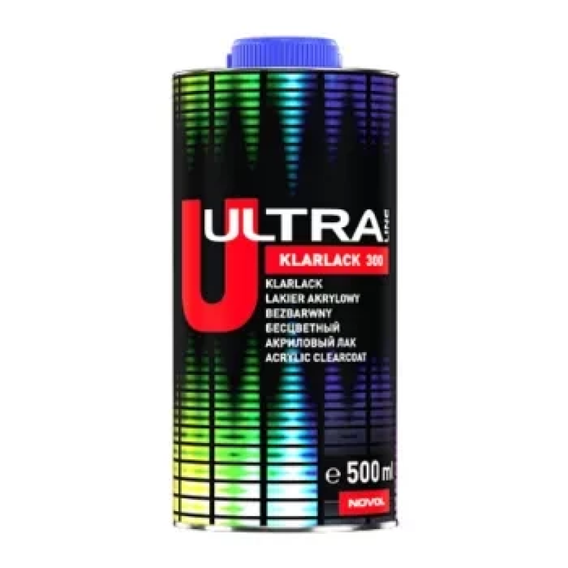 Лак акриловий прозорий NOVOL ULTRA KLARLACK 300 + затверджувач 99421 - 0.75л (Комплект) Лак акриловий прозорий NOVOL ULTRA KLARLACK 300 + затверджувач 99421 - 0.75л (Комплект)