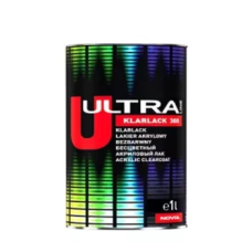 Лак акриловий прозорий NOVOL ULTRA KLARLACK 300 + затверджувач 99423 - 1.5л (Комплект)