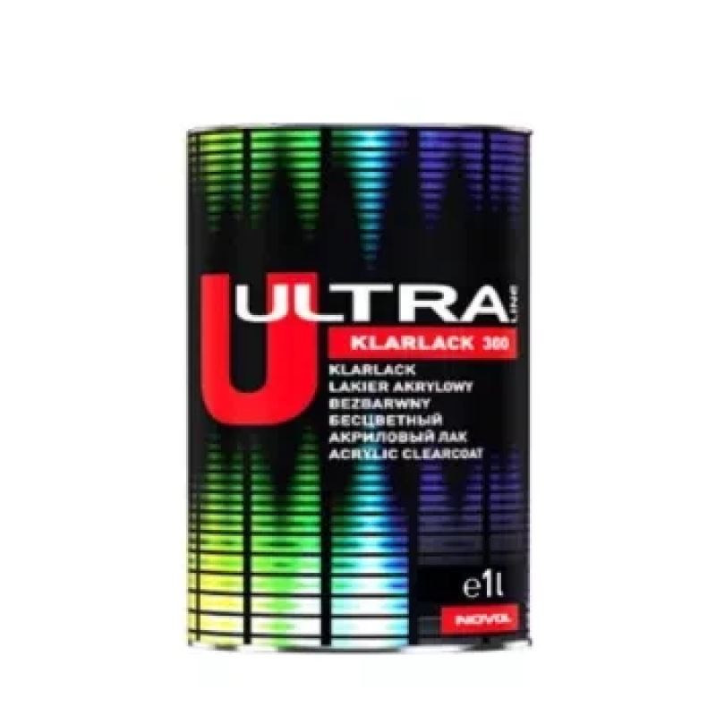 Лак акриловий прозорий NOVOL ULTRA KLARLACK 300 + затверджувач 99423 - 1.5л (Комплект) Лак акриловий прозорий NOVOL ULTRA KLARLACK 300 + затверджувач 99423 - 1.5л (Комплект)