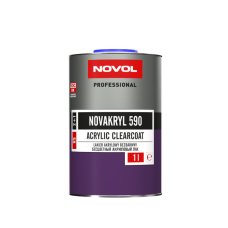 Акриловий лак підвищеної міцності NOVOL NOVAKRYL 590 + затверджувач H 5120 - 1.5л (Комплект)