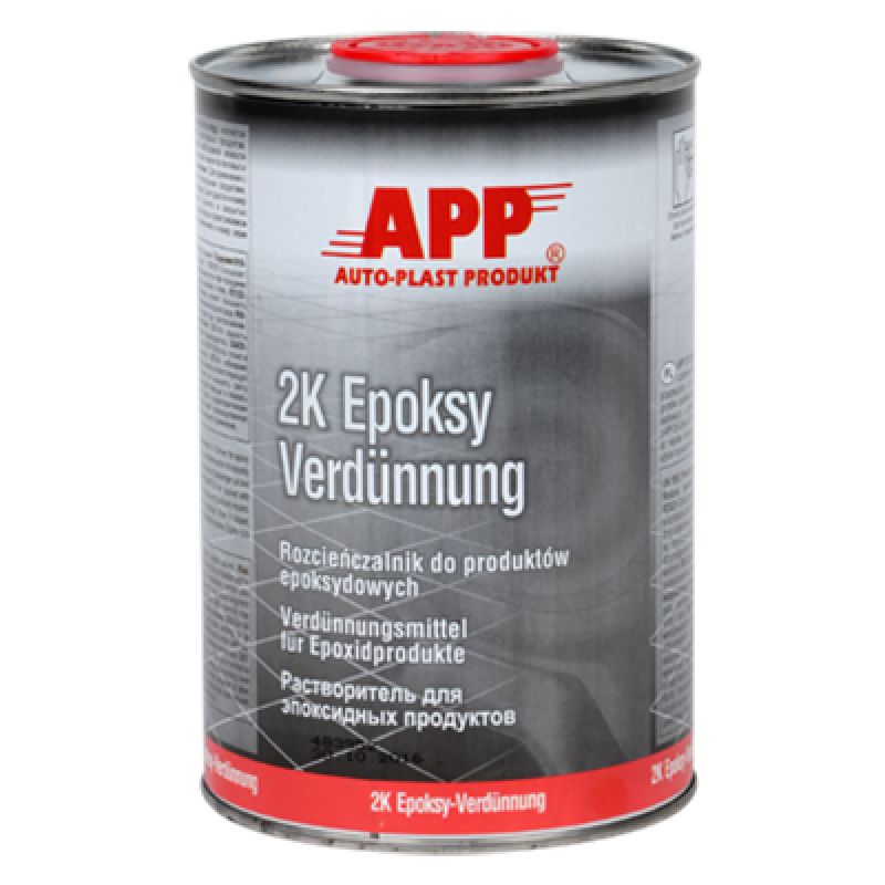 Розчинник для епоксидних матеріалів APP 2K Epoksy Verdünnung 030146 - 1л Розчинник для епоксидних матеріалів APP 2K Epoksy Verdünnung 030146 - 1л